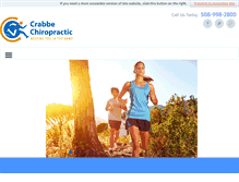 Tablet Screenshot of crabbechiro.com